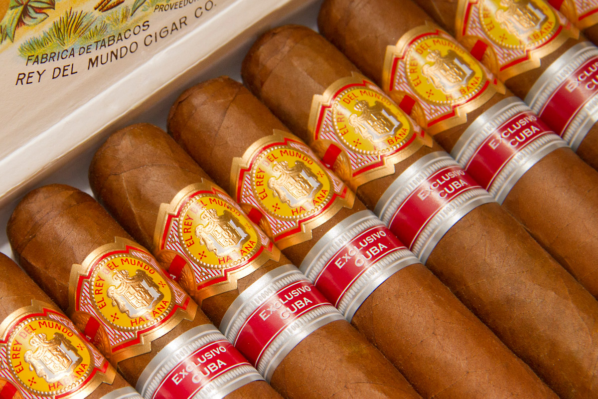Five Cuban cigars